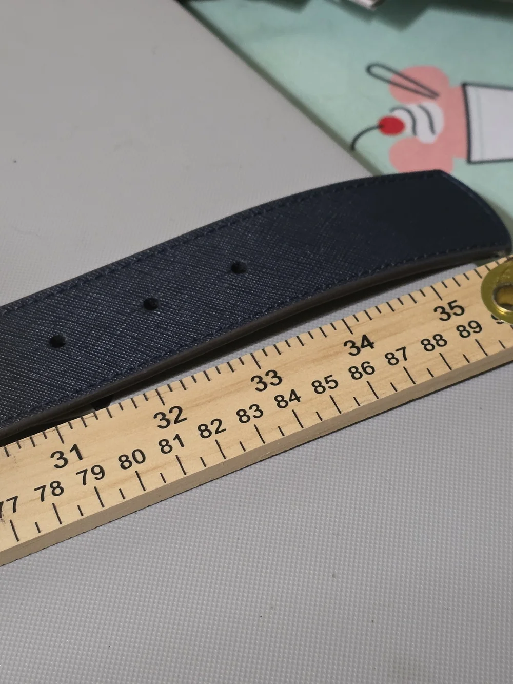 Women's Tan Leather reversible Belt with Gold Buckle Unbranded Used